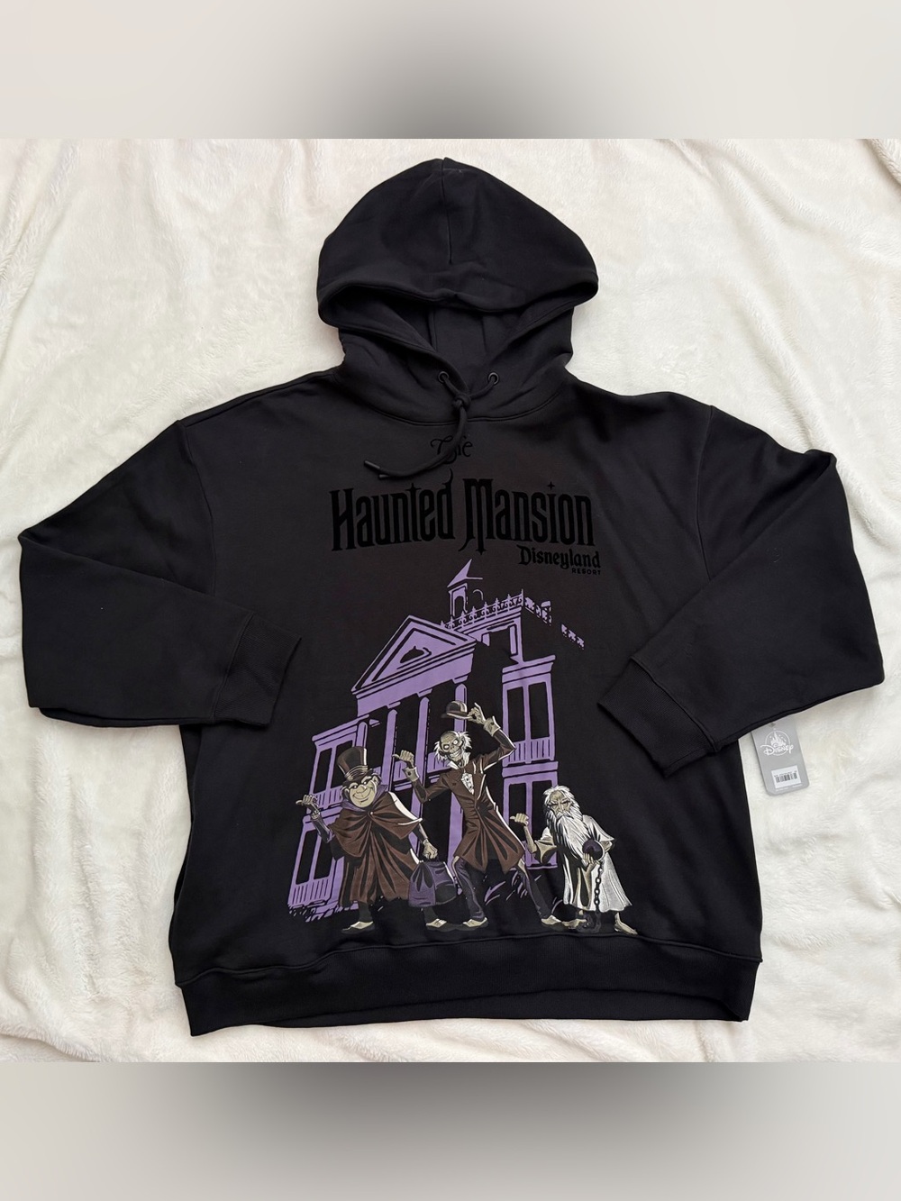 NWT Disney Parks Haunted Mansion Hitchhiking Ghosts Sweatshirt Disneyland - XXL